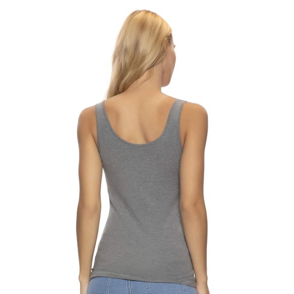 NWT Felina Women's Reversible Neckline 4 Pack Cotton Tank Top Size M $65 9C192 - Picture 5 of 8
